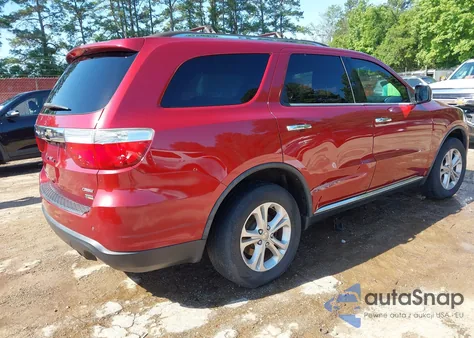 2013 Dodge Durango Crew from USA, damaged, VIN 1C4RDJDG3DC666363